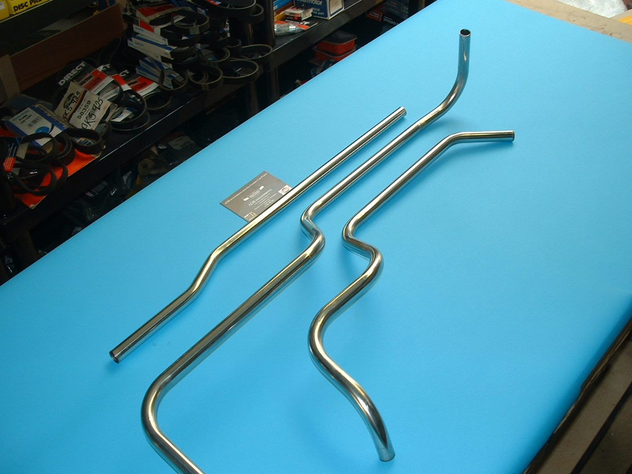 Jaguar MK2 340/3.4 & 3.8 Stainless Steel Heater Transfer Pipes