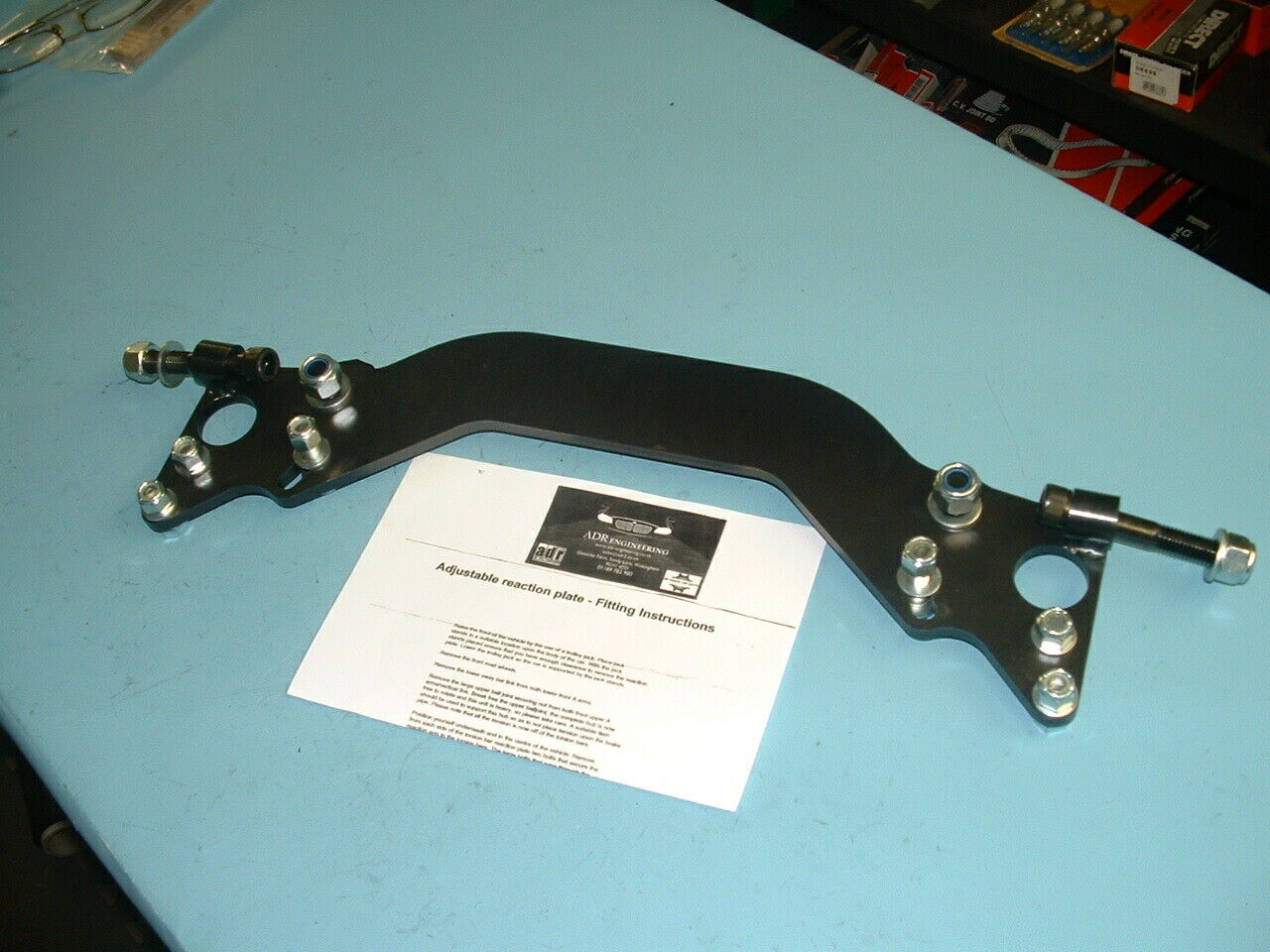 Jaguar E Type Series 1-2 Adjustable Torsion Bar Reaction Plate