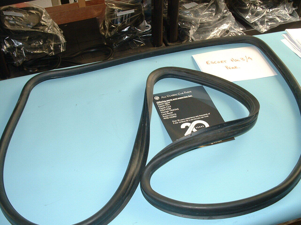 Escort Mk3/Mk4 Rear Screen Rubber Seal 1980-1990