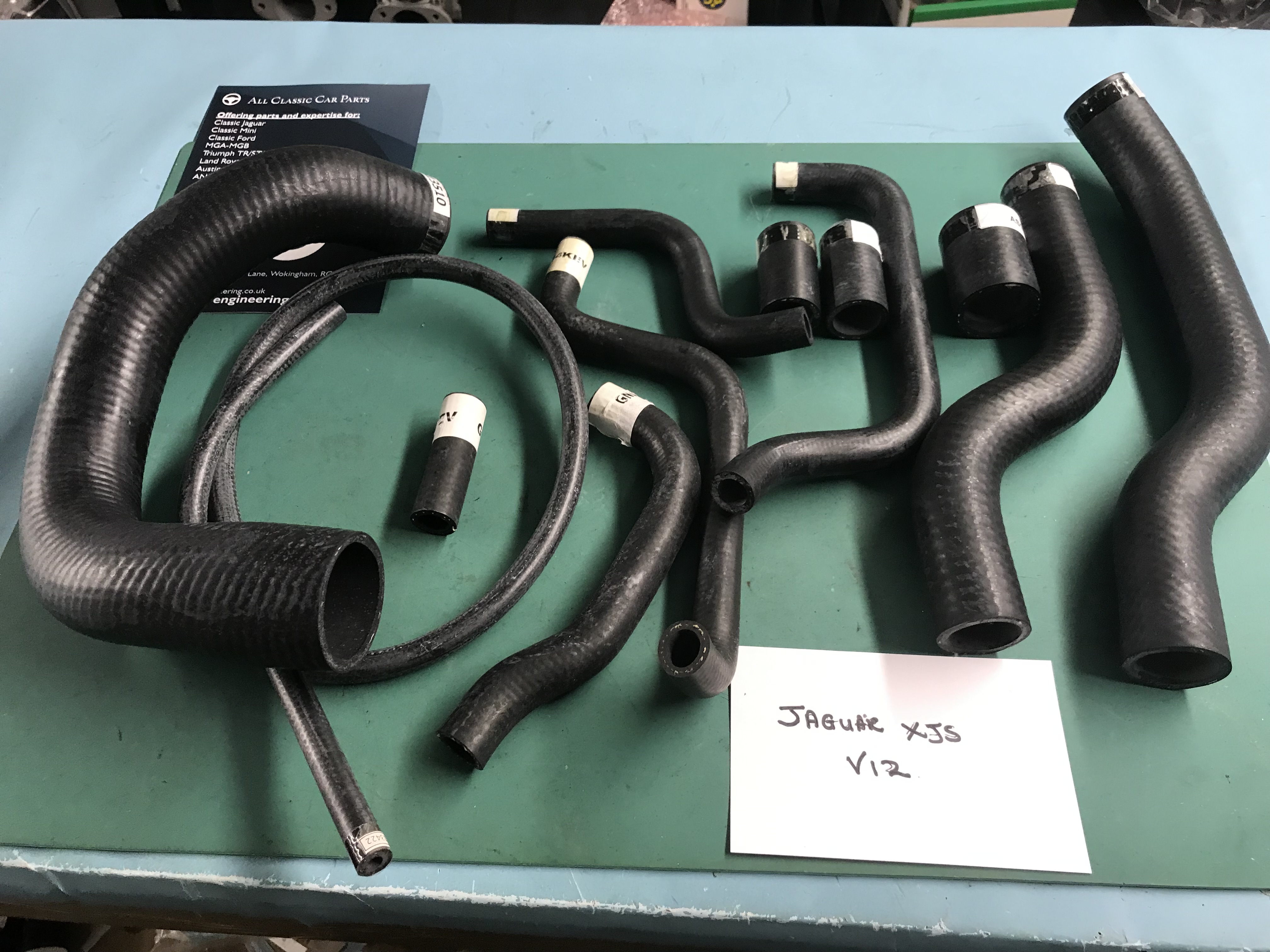 Jaguar XJS V12 5.3 Kevlar Reinforced Water Hose Kit